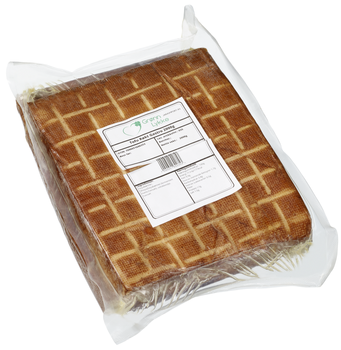Tofu røkt (gastro)   2kg