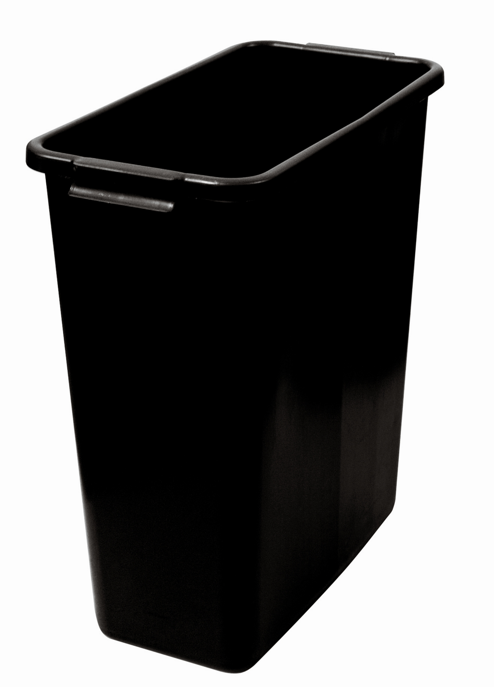 Avfallsbeholder sort 60l  stk