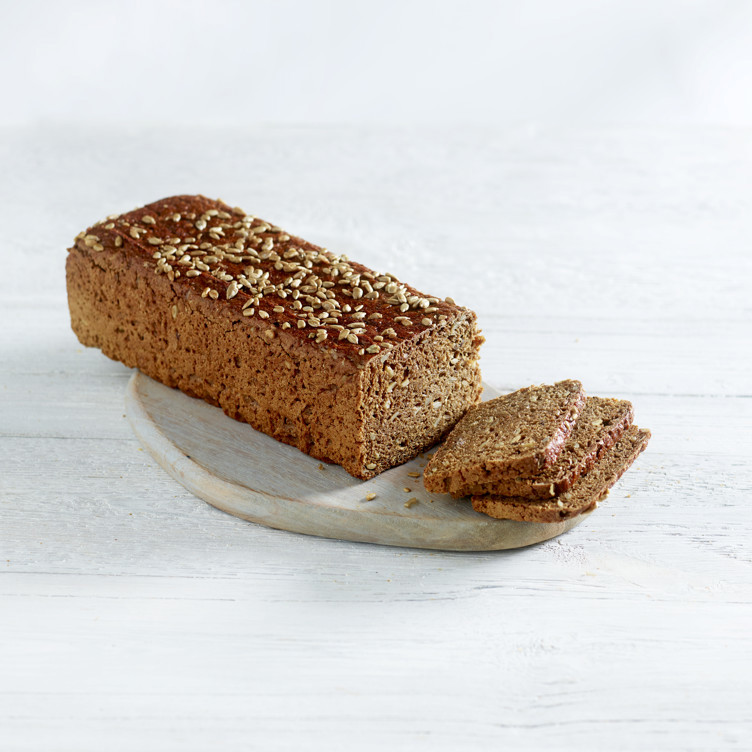 Dansk rugbrød solsikke 8x1kg  8kg