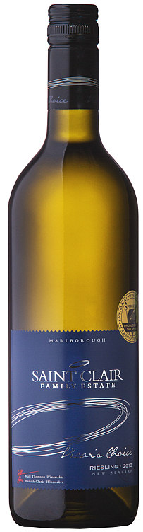 Saint clair vicars choice riesling 12% 75cl