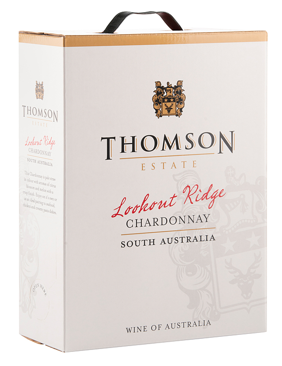 Thomson estate lookout ridge chardonnay 13,5% bib 3l