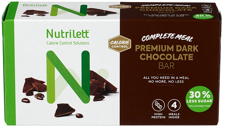 Nutrilett 4 pk premium dark 4x60 gr