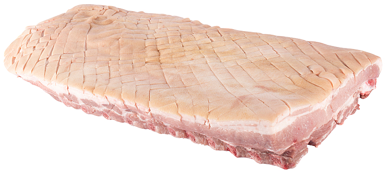 Pork rib with loin with cracked bones  ca7kg  kg