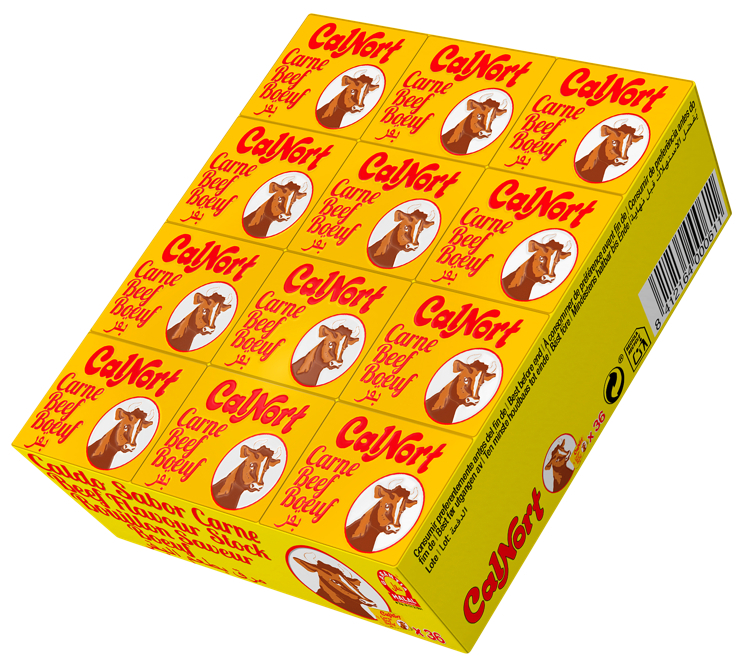 Beef broth halal  36x10g
