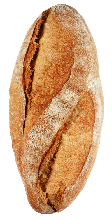 Håndlagd fint landbrød 750g