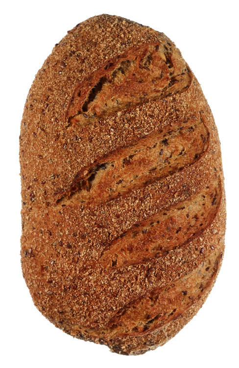 Håndlagd grovt landbrød 840g