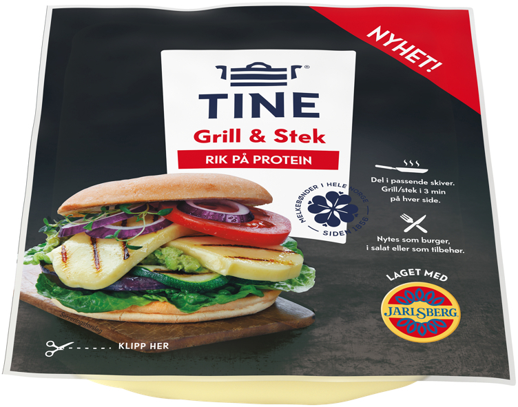 Grill & stek m/jarlsberg 200g