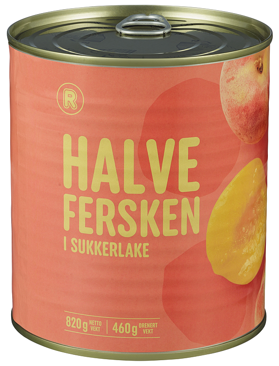 Fersken halve   820g