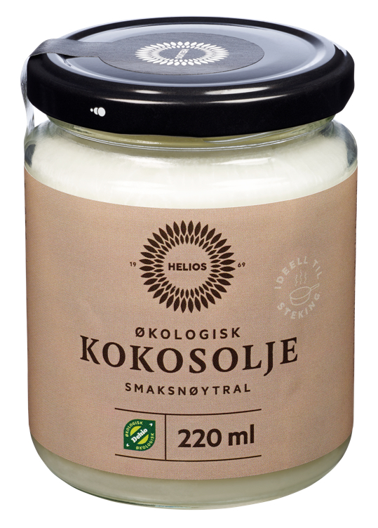 Kokosolje nøytral økol.  220ml