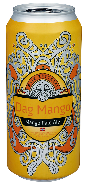 Ægir dag mango 4% 24x44cl