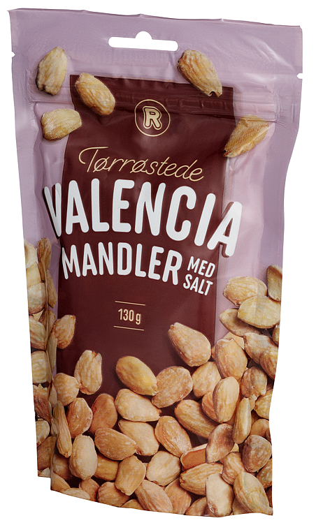 Valencia almonds w/salt 130g