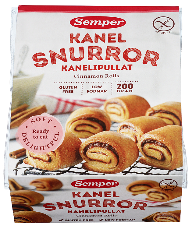 Kanelsnurrer glutenfri 200g