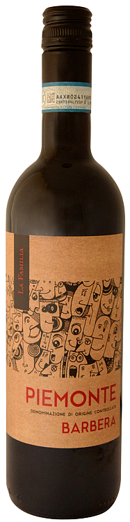 Vitevis cantine barbera no label 12,5% 75cl