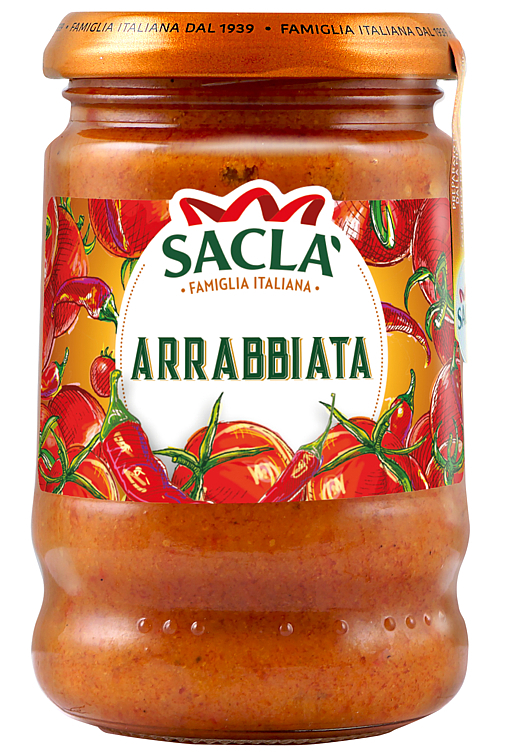 Tomato sauce arrabbiata  190g