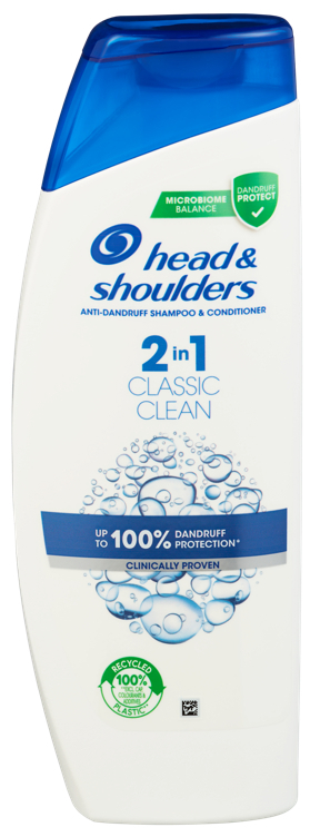 Shampoo classic clean h&s 2in1  400ml