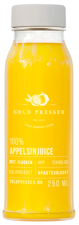 Cold pressed juice 100% orange  250ml