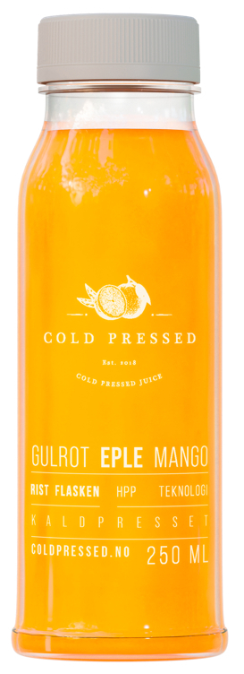 Cold pressed juice carrot, apple & mango  250ml