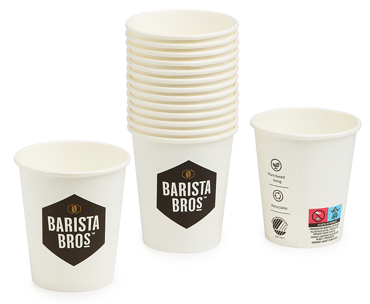 Barista bros cup single wall 8oz 1600pce