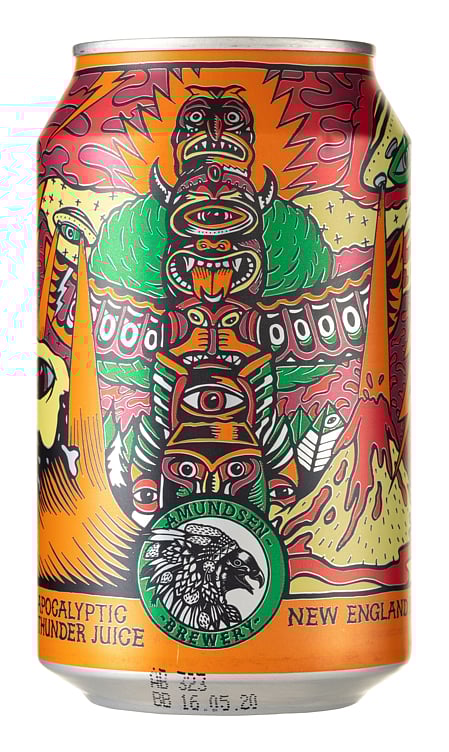 Amundsen apocalyptic thunder juice ipa  6,5%  24x33cl