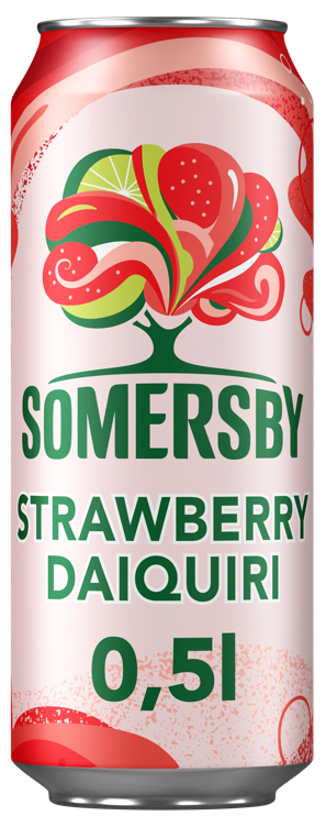 Somersby strawberry daiquiri   4,5%   24x50cl