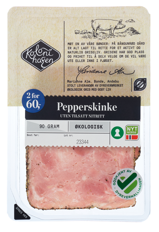 Pepper ham ecol.  90g