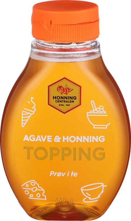 Topping med agave og honning  330g