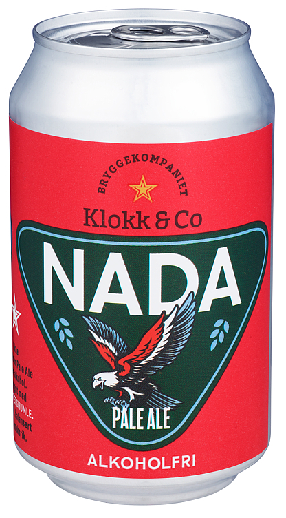 Klokk & co nada pale ale bx   24x33cl