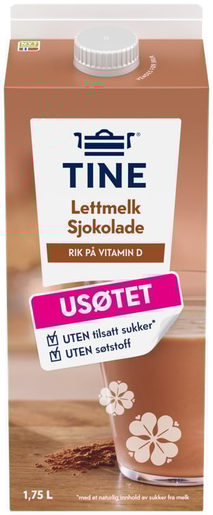 Lettmelk m/sjokolade  1,75l
