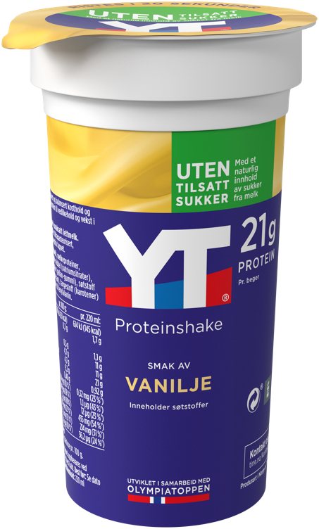 Yt prot.rik vaniljeshake  220ml