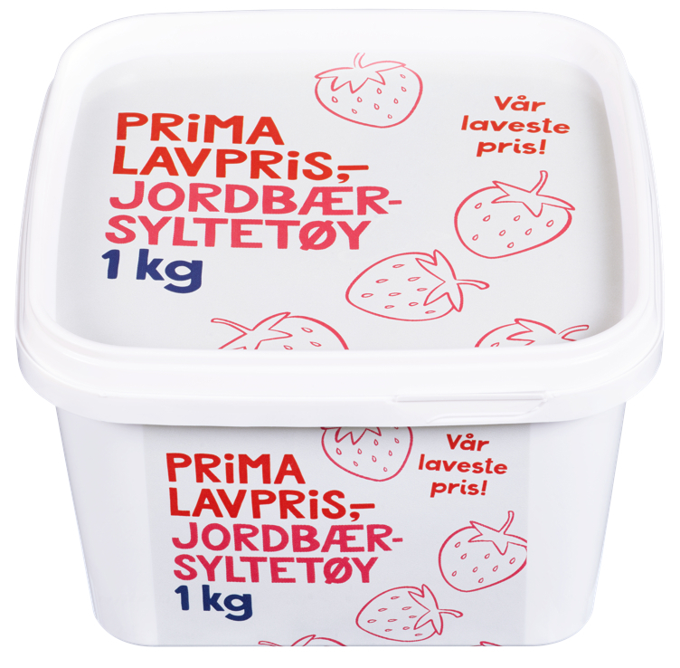 Jordbærsyltetøy  1kg