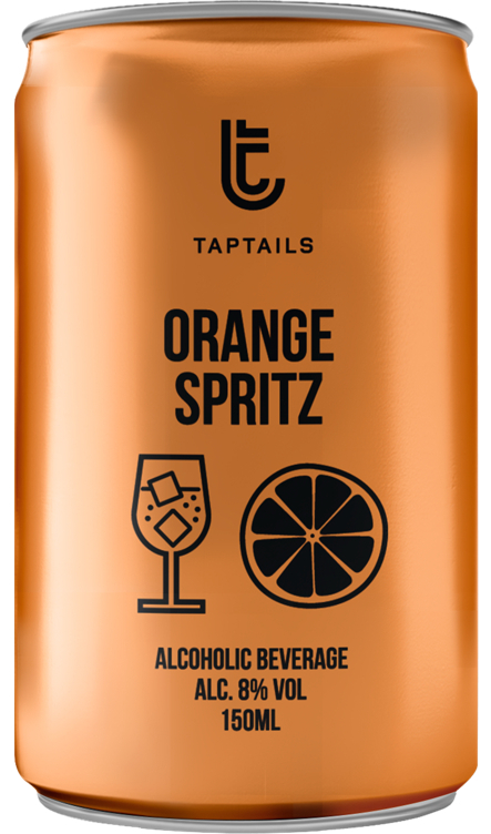 Taptails orange spiritz bx   8%   12x15cl