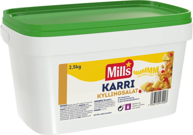 Curry chicken salad  2,5kg