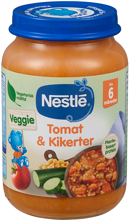 Naturnes tomat & kikertgryte økol. 6m  190g