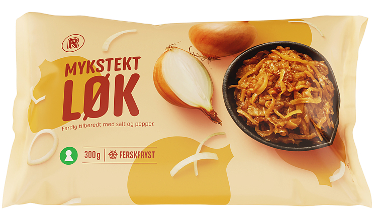 Mykstekt løk  300g