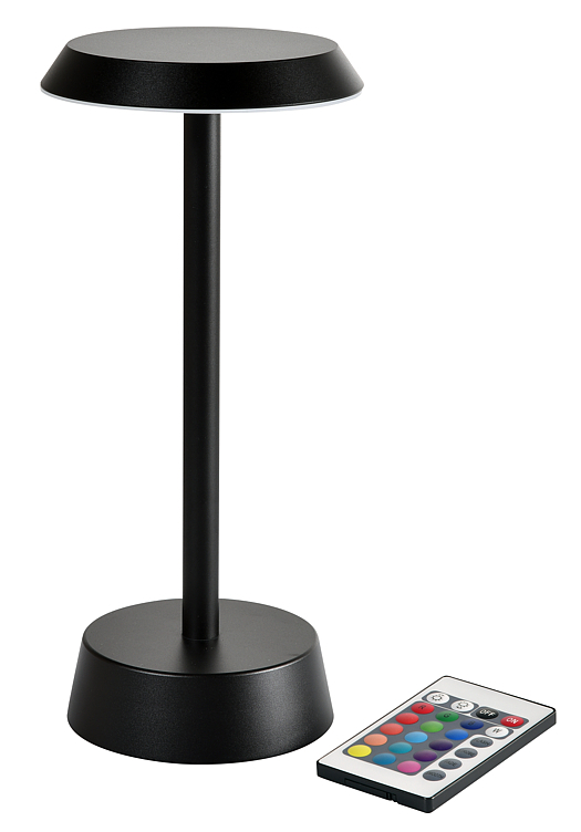 Led lampe trådløs 11,8x26 nour graphite  stk