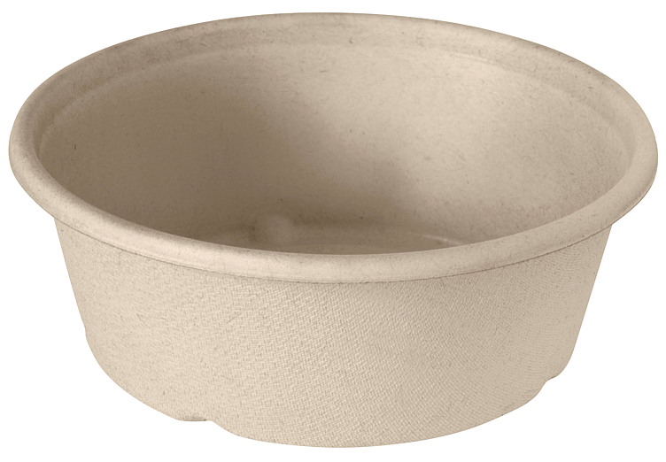 Salatskål classic fiber brun  1200ml   40stk