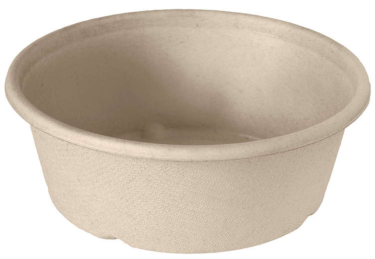 Salatskål class fib pbat/pla brun 1200ml 40stk