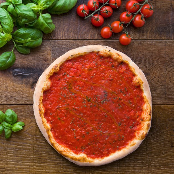 Stone baked pizza w/sauce 30cm  3x3720grm