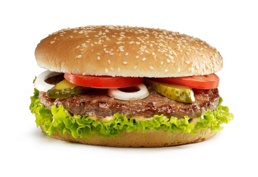 Stekt hamburger  45g  5kg