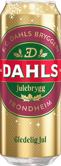 Dahls julebrygg   4,5%   24x50cl