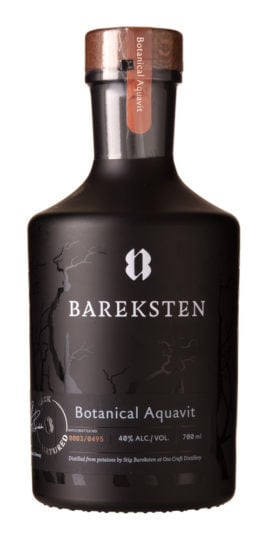 Bareksten botanical aquavit 40% 70cl