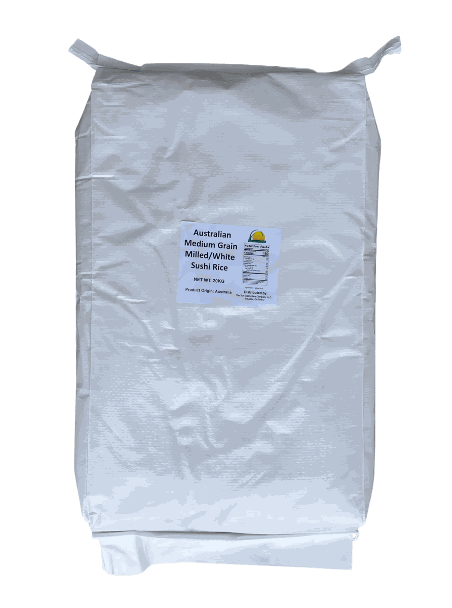 Sushi rice medium grain calrose   20kg