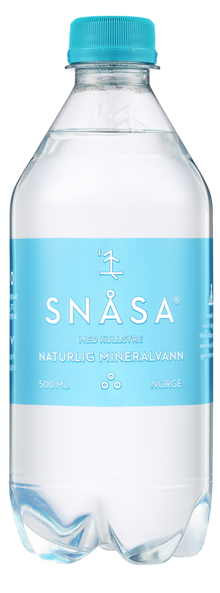 Snåsa naturlig mineralvann kullsyre   12x0,5l