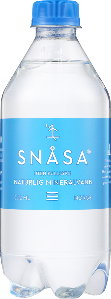 Snåsa naturlig mineralvann   12x0,5l