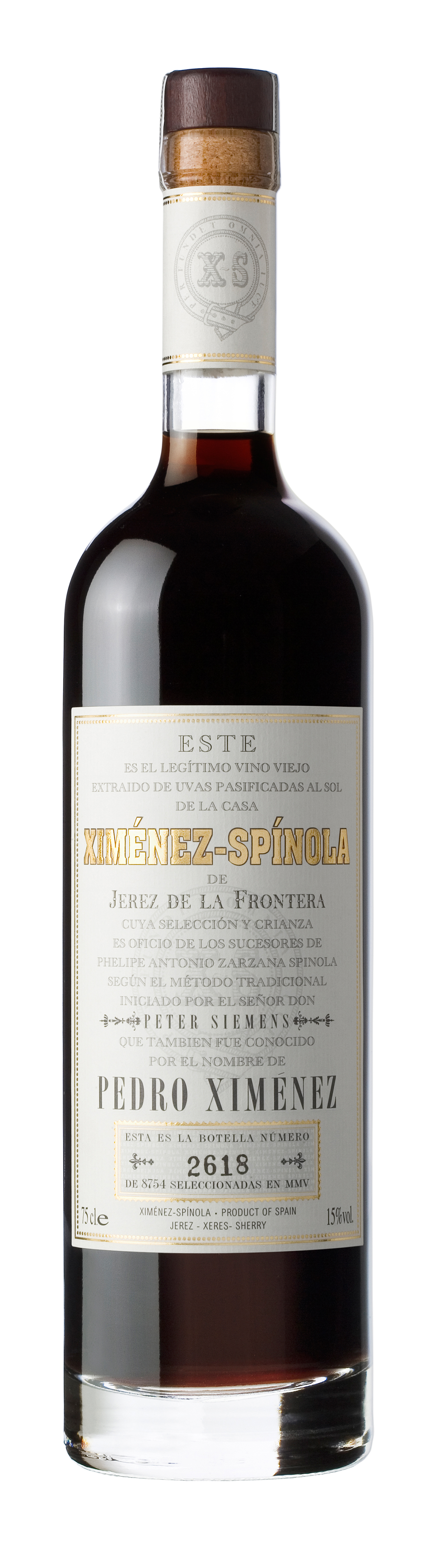 Bod. ximenez-spinola px solera 1918   15%   75cl