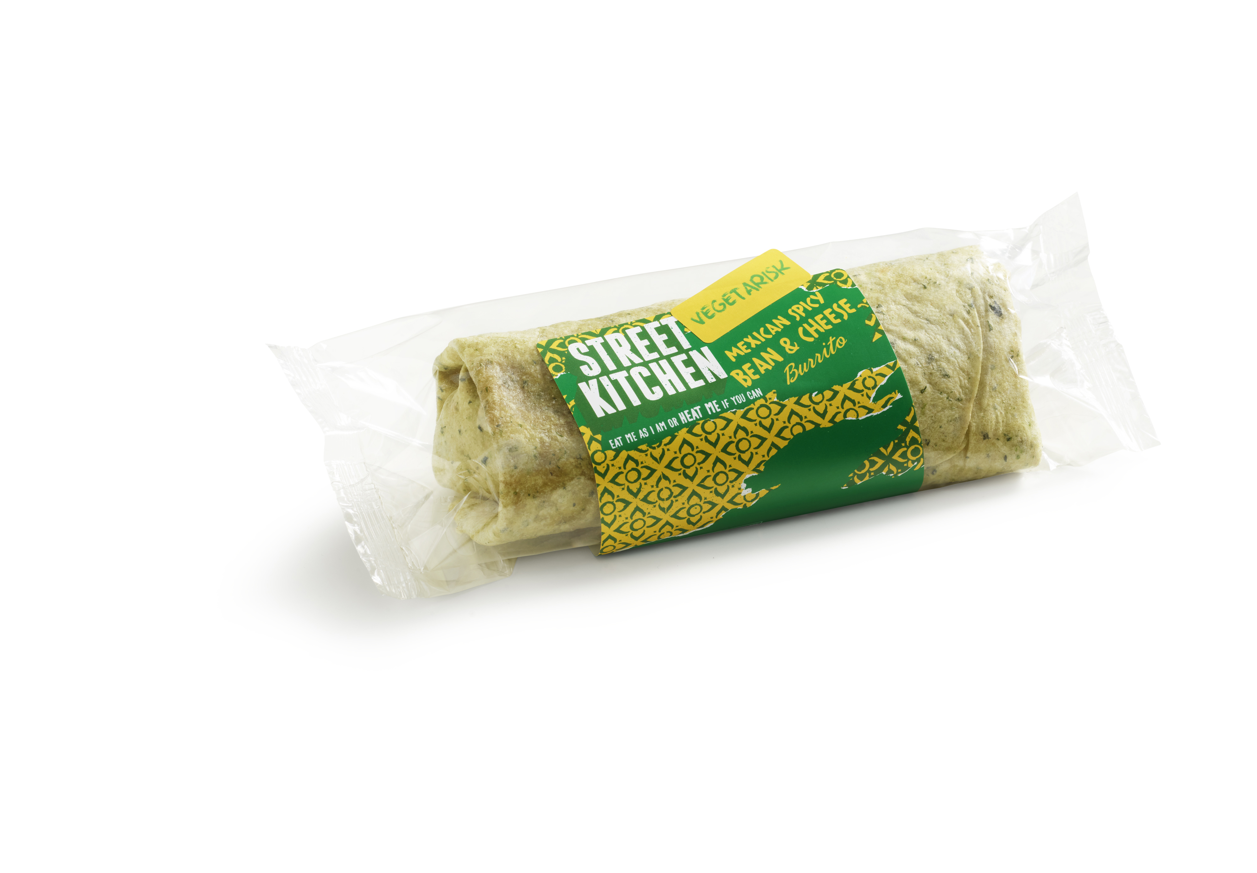 Street kitchen mexican spicy bean & cheese burrito  235g