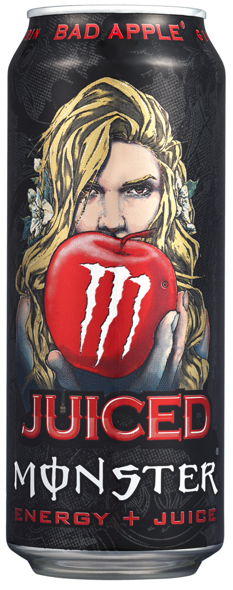 Monster juiced bad apple bx 24x500ml