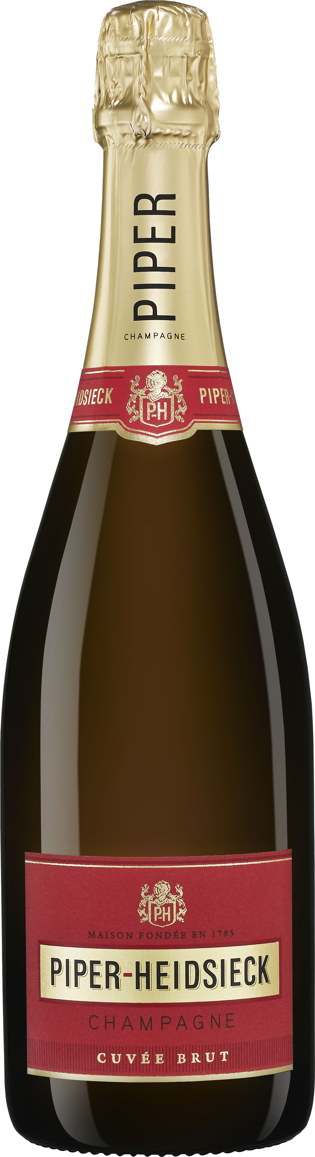 Piper-heidsieck brut champagne  12%  75cl