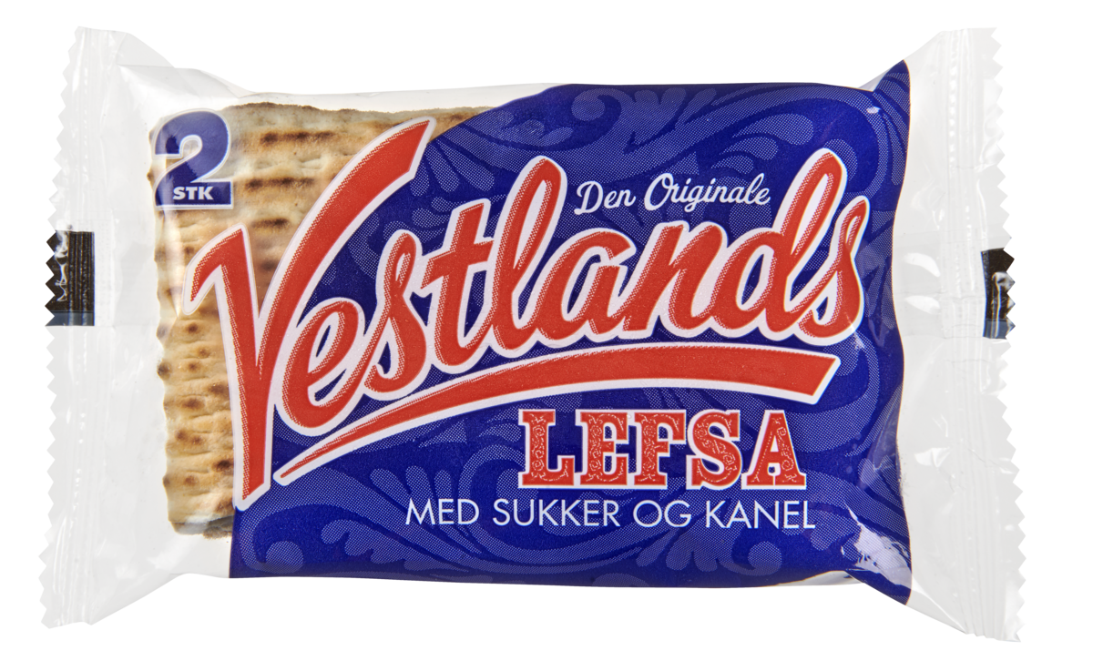 Lefse 2pk vestlandslefsa  70g