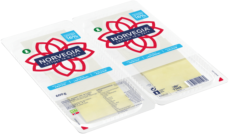 Norvegia lett 16% hotellbrett   40x15g